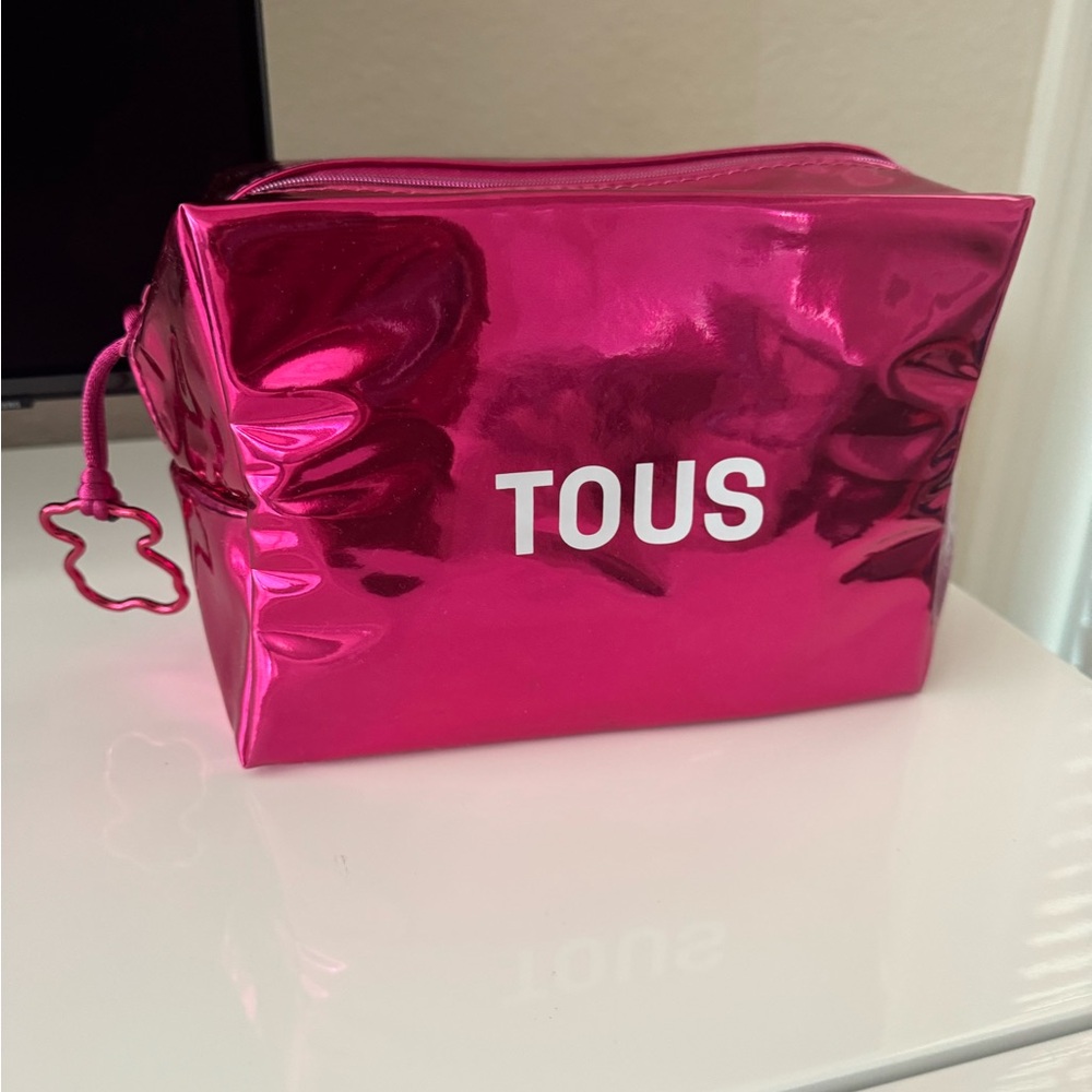 NWOT Tous Makeup Bag/Travel Pouch